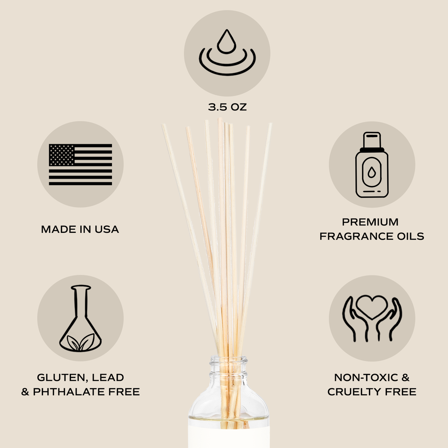 Island Air Reed Diffuser - Gifts & Home Decor