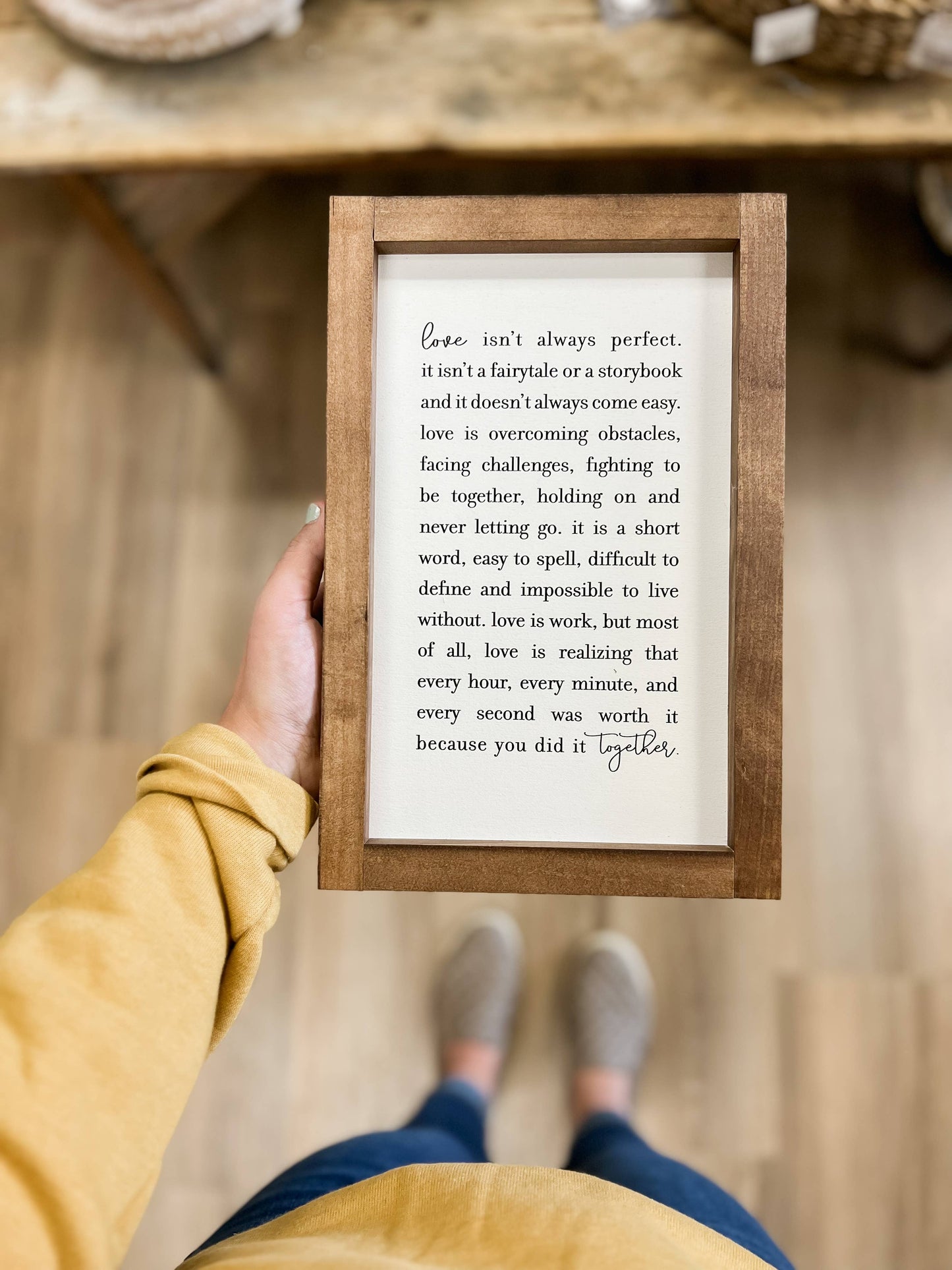 Love Isn't Always Perfect | Mother's Day Gift