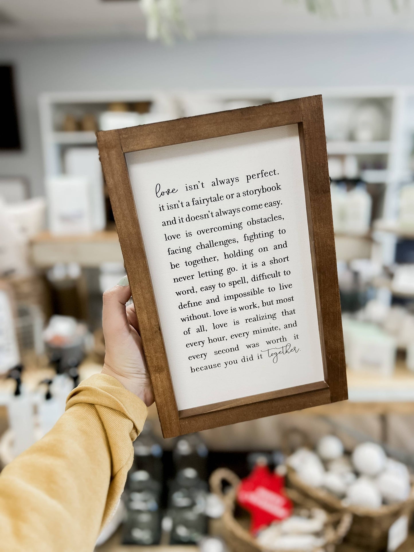 Love Isn't Always Perfect | Mother's Day Gift
