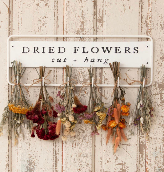 Dried Flowers Wall Hooks